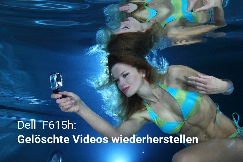 Wiederherstellen gelöschter Video-Dateien und Filme von Dell  F615h